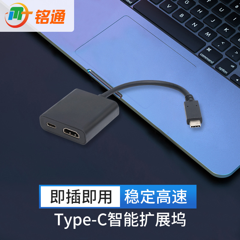UH312-type-c One to Two Dock PD Chargi