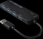 USB3.0*4 Hub with M