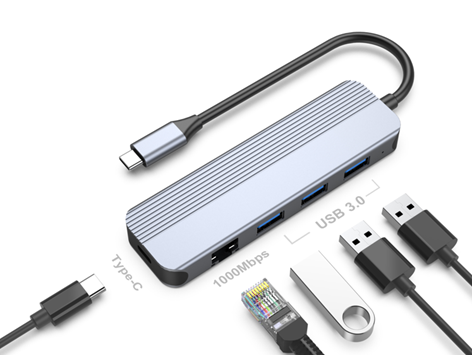   USB-C to USB3.0x3