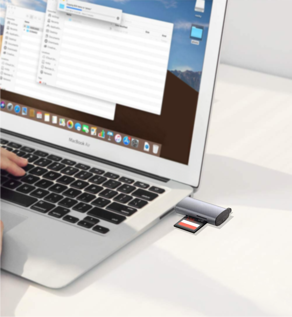 TS102A-N USB-A SD/TF Card Reader(图2)